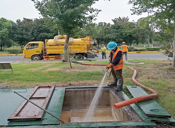 洪泽化油池清理